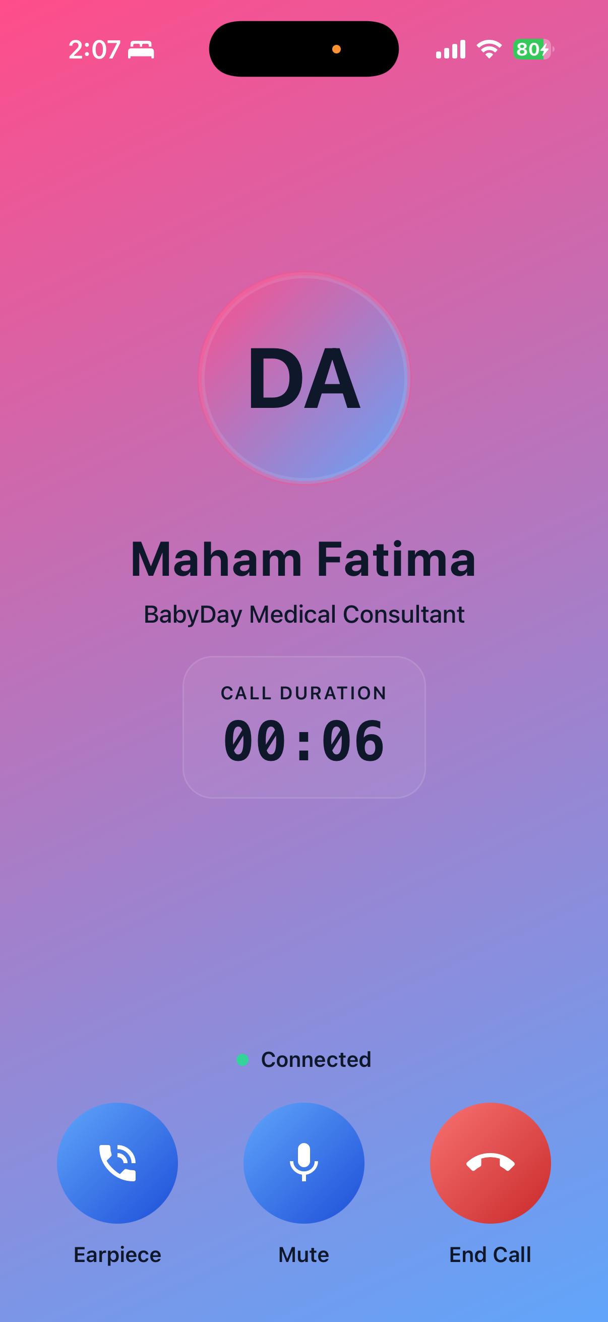 BabyDay — Smart Baby Care & Health Tracking Platform Dark mode screens screen 4